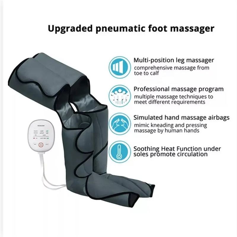 ماساژور پا فشار هوا دارای گرمکن Intelligent Air Compression - 5