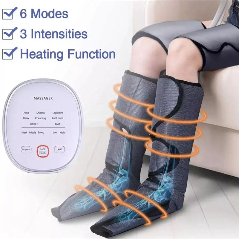 ماساژور پا فشار هوا دارای گرمکن Intelligent Air Compression - 7