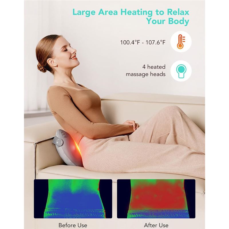 ماساژور پشت و گردن SKG مدل T1-2 Pro - 4