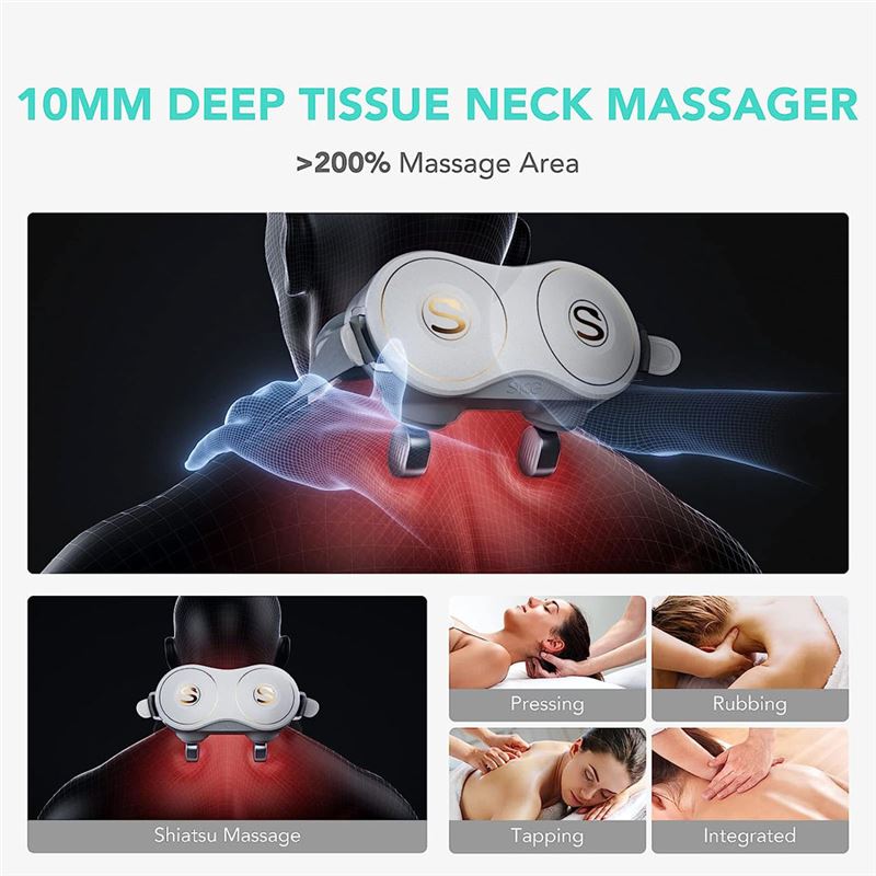 ماساژور گردن و شانه اس کا جی SKG Neck Massager H7 - 3