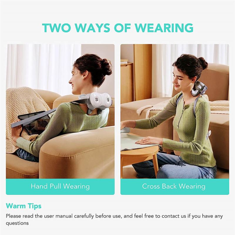 ماساژور گردن و شانه اس کا جی SKG Neck Massager H7 - 5