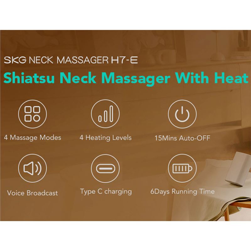 ماساژور گردن و شانه اس کا جی SKG Neck Massager H7 - 6