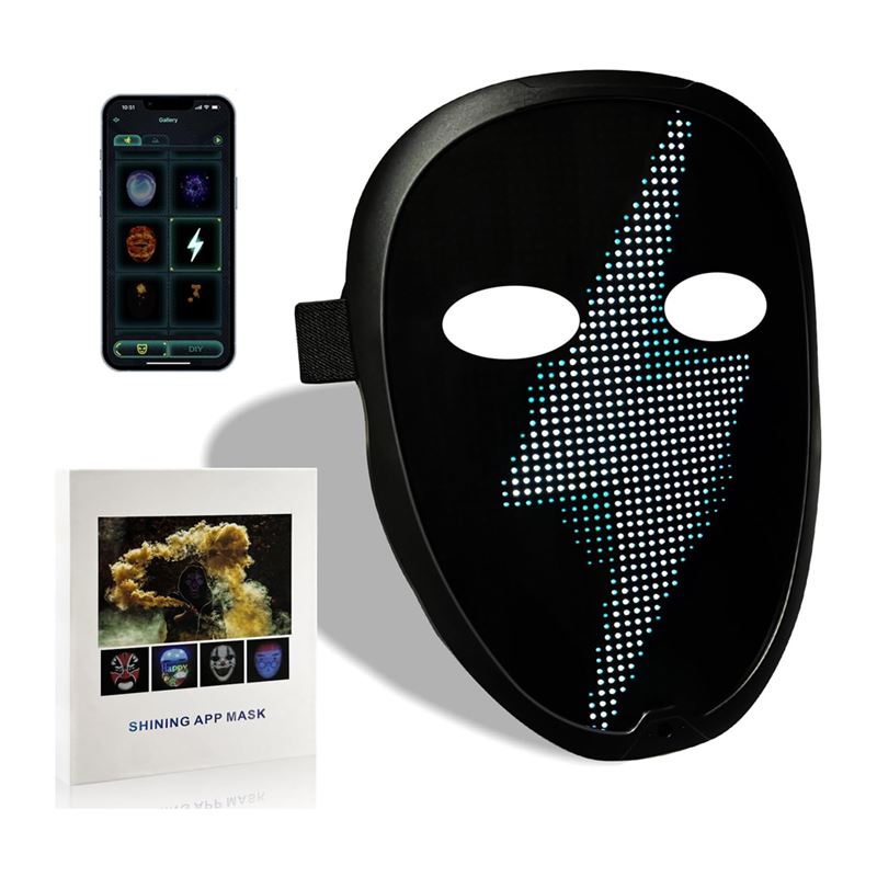 ماسک LED هوشمند مدل Shining App Mask - 2
