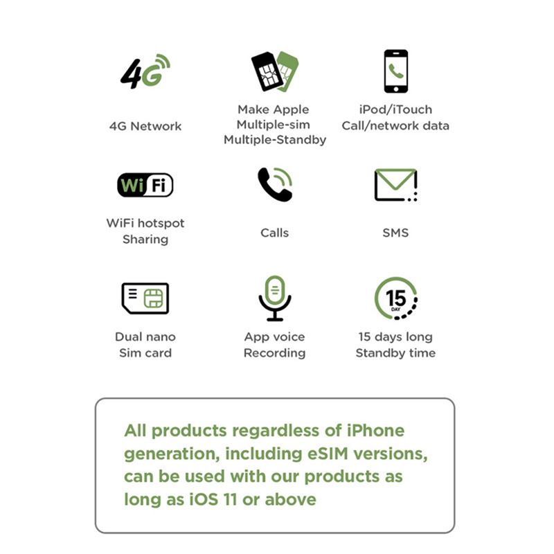 مبدل دو سیم کارت کننده ایکاس K7 - 5