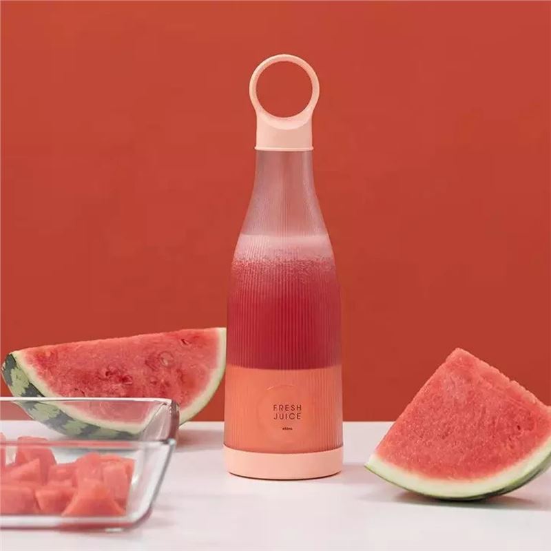 شیکر برقی و مخلوط کن قابل حمل Fresh Juice مدل 450ML - 4