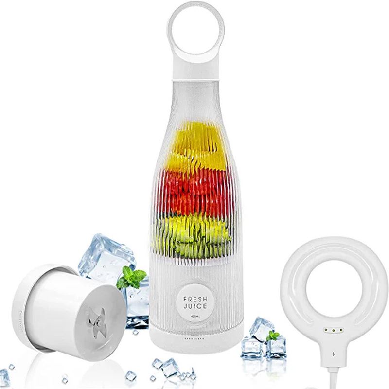 شیکر برقی و مخلوط کن قابل حمل Fresh Juice مدل 450ML - 5