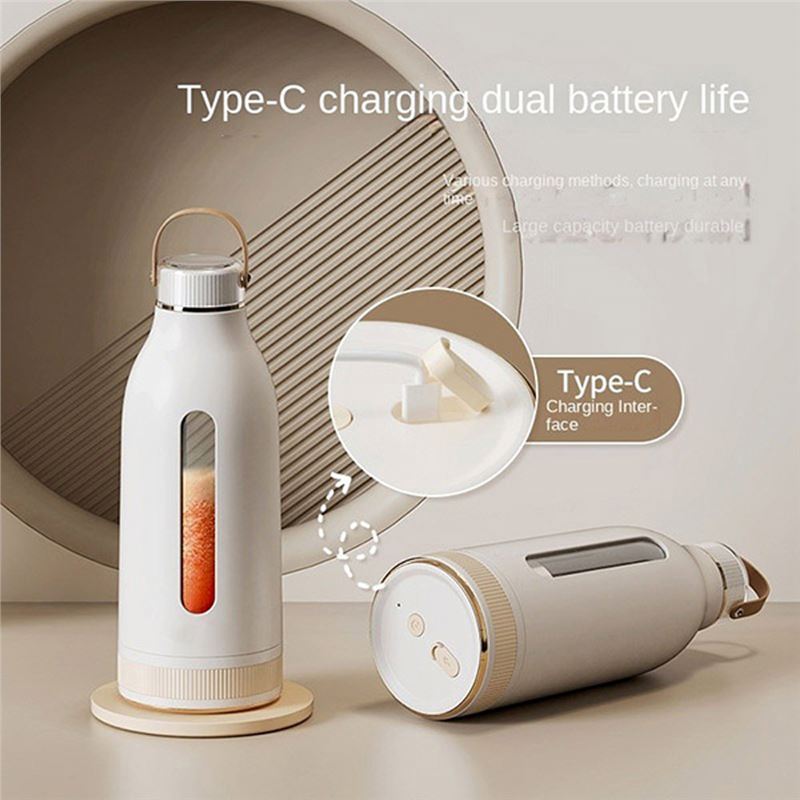 مخلوط کن و شیکر شارژی CEOOL 400ml مدل GC-Z05 - 5