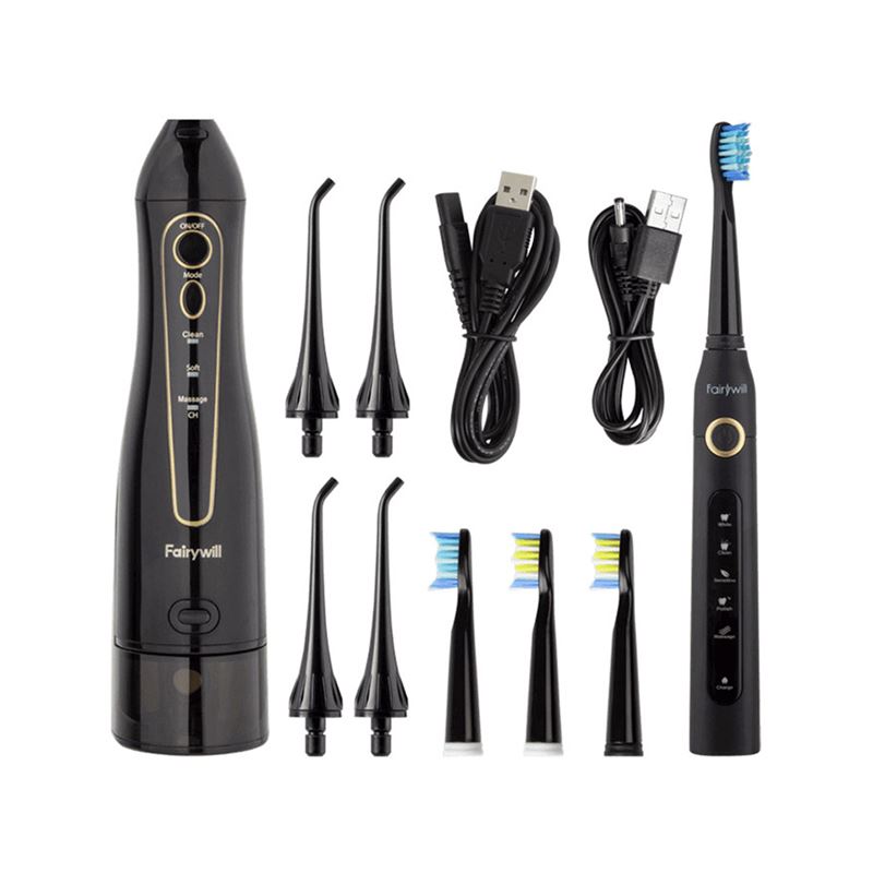 مسواک برقی و واترجت Fairywill پک Oral Care Combo - 4