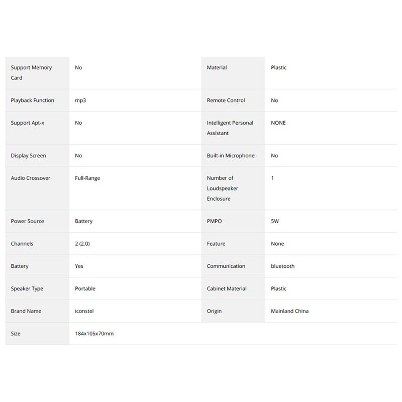 اسپیکر بلوتوثی قابل حمل Dokiy Astronaut TWS Mini Speaker - 6