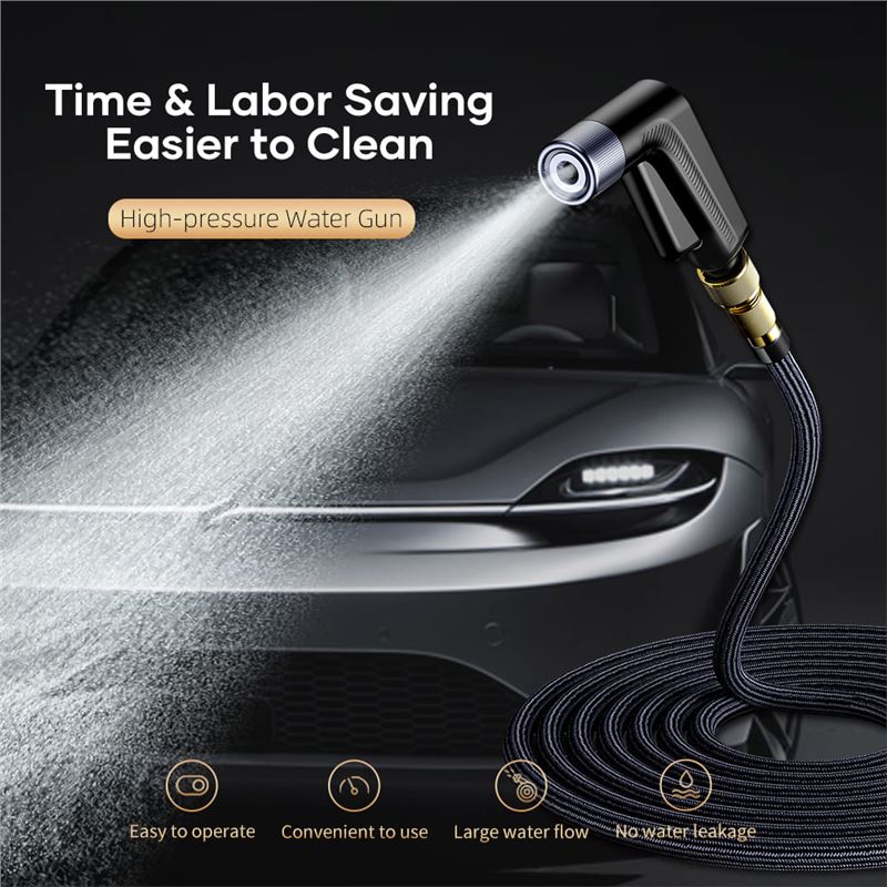 نازل تفنگی کارواش به همراه شلنگ برند ROCK مدل RST10744 - 4