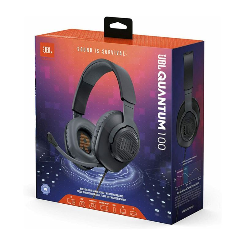 هدست گیمینگ جی بی ال کوانتوم JBL Quantum 100 - 2