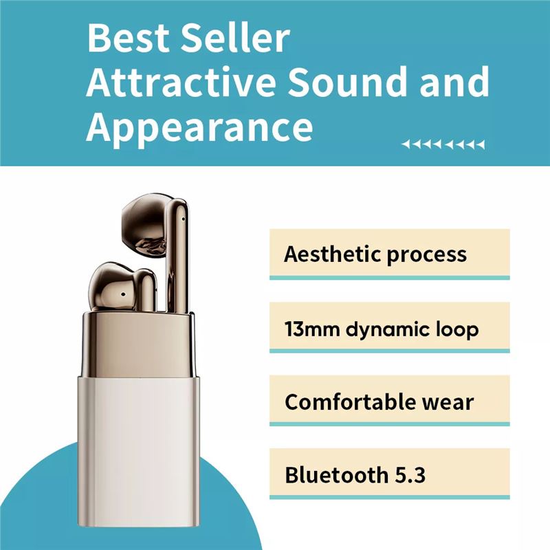 هدفون بلوتوثی راک مدل Lipstick True Wireless Stereo - 4