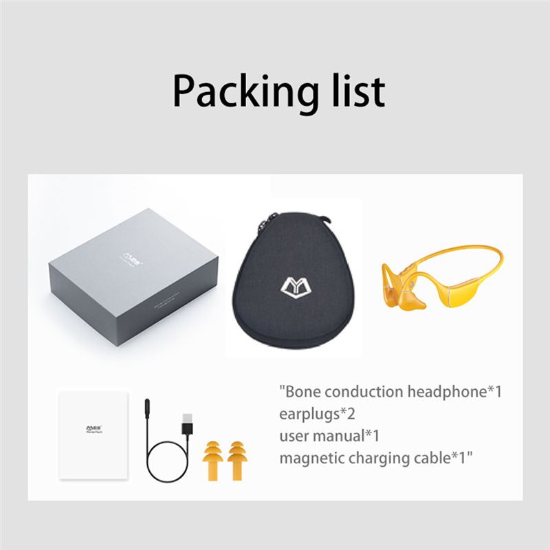 هدفون ضد آب بی سیم Bone Conduction مدل MorienTech ES-868 - 4