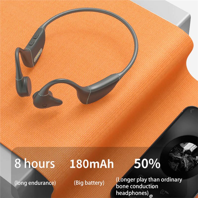 هدفون ضد آب بی سیم Bone Conduction مدل MorienTech ES-868 - 3