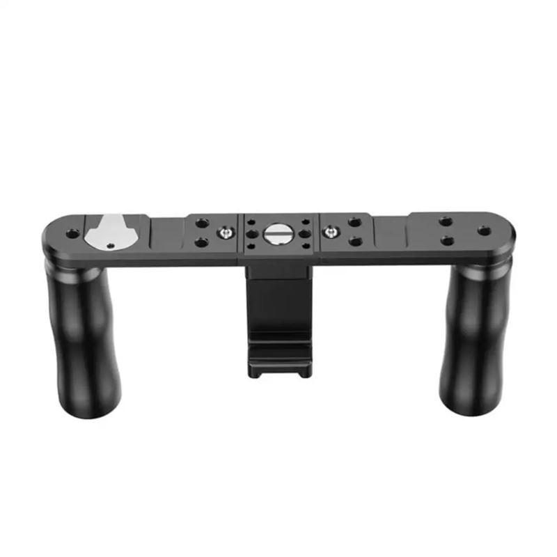 هولدر فیلمبرداری موبایل Apexel مدل VG02 Dual Handle - 4