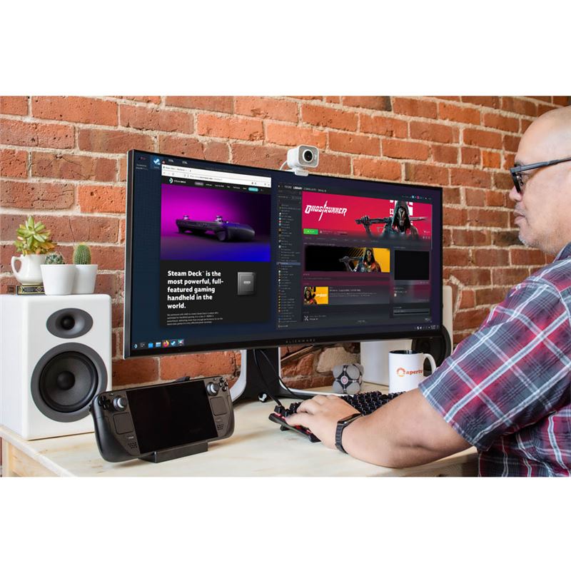 پایه استیم دک اورجینال Valve Steam Deck Docking Station - 8