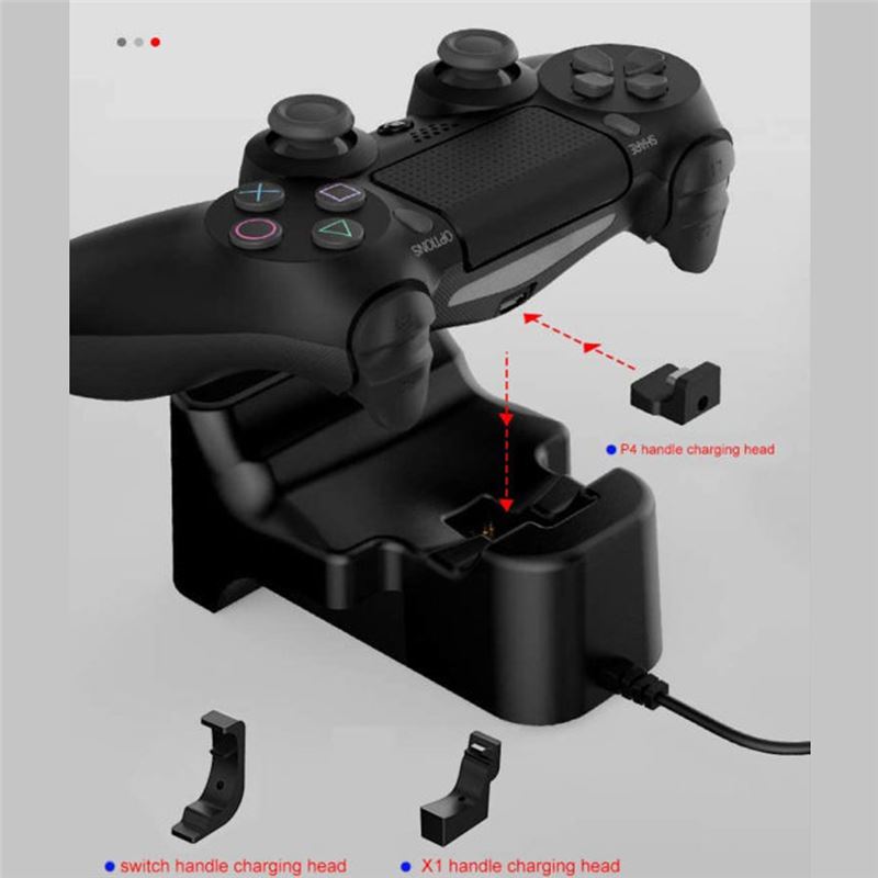 پایه شارژ سه کاره ipega مناسب دسته NS/X1/PS4 - 6