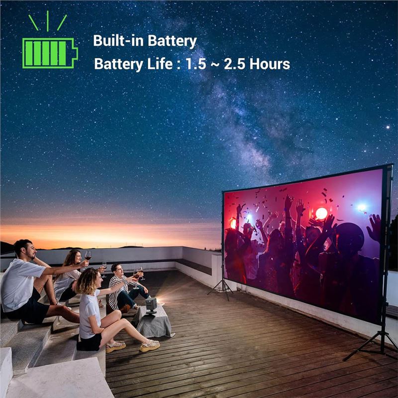 پروژکتور هوشمند قابل حمل Byintek مدل P19 - 2