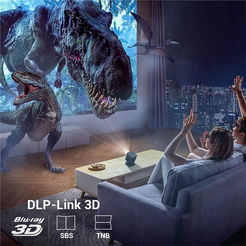 پروژکتور هوشمند قابل حمل Byintek مدل P19 - 3