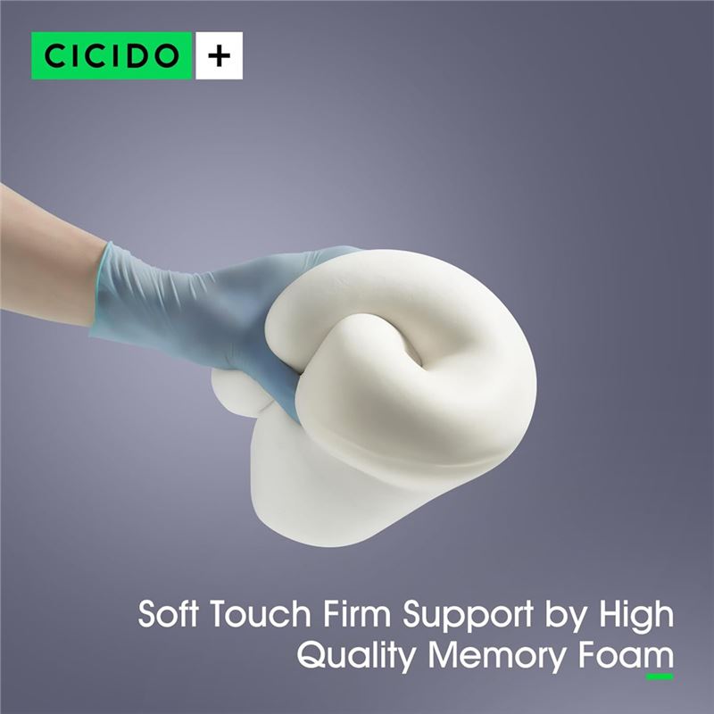 پشتی طبی صندلی اداری و خودرو محافظ گودی کمر CICIDO - 7