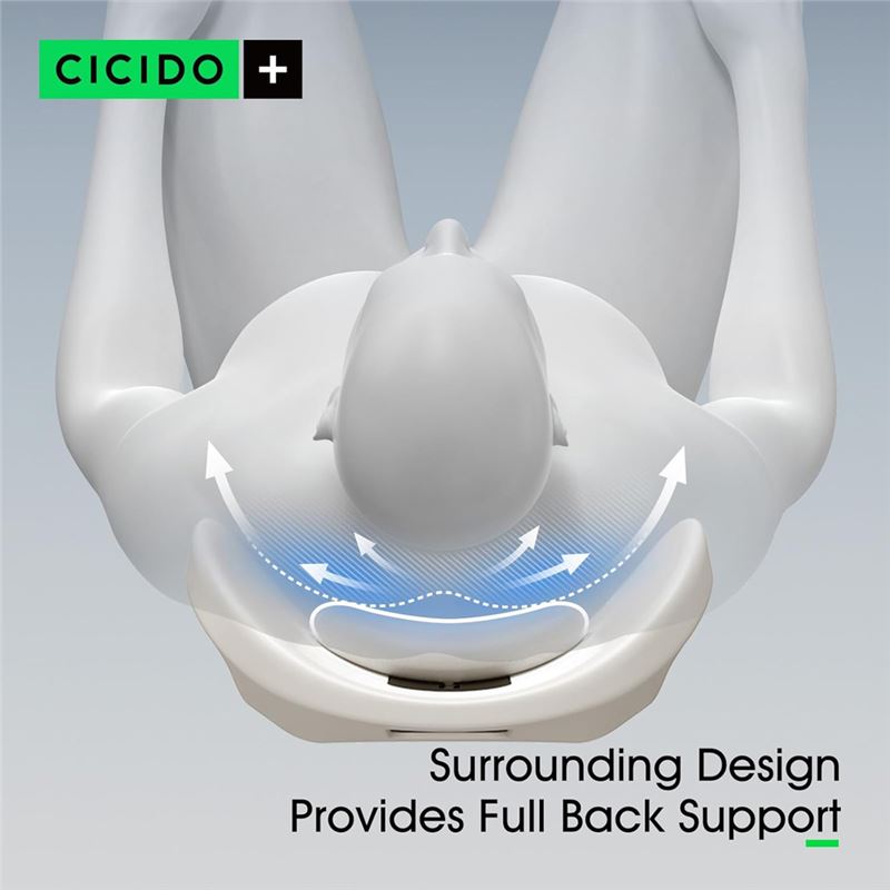 پشتی طبی صندلی اداری و خودرو محافظ گودی کمر CICIDO - 6