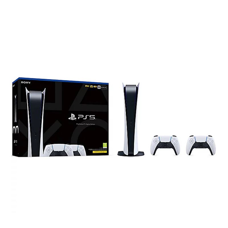 پلی استیشن ۵ دیجیتال فت دو دسته PS5 Two DualSense Bundle - 3