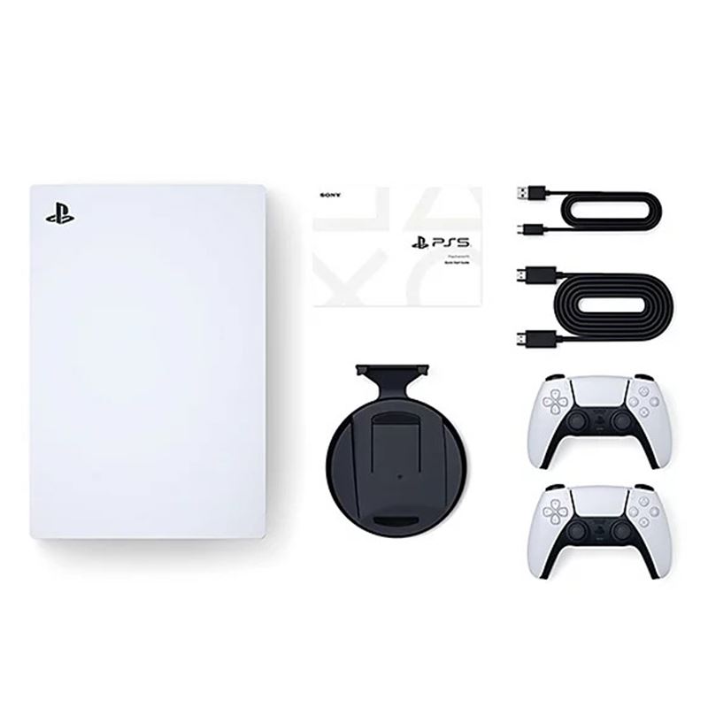 پلی استیشن ۵ دیجیتال فت دو دسته PS5 Two DualSense Bundle - 4