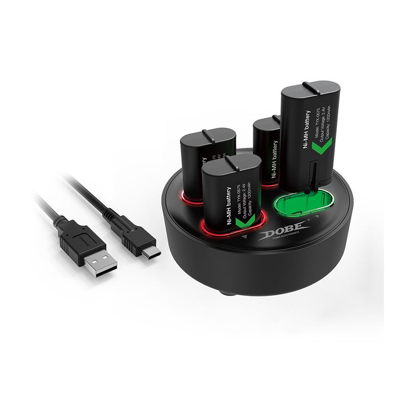 پک شارژر و باتری دسته ایکس باکس DOBE مدل TYX-0645S - 2