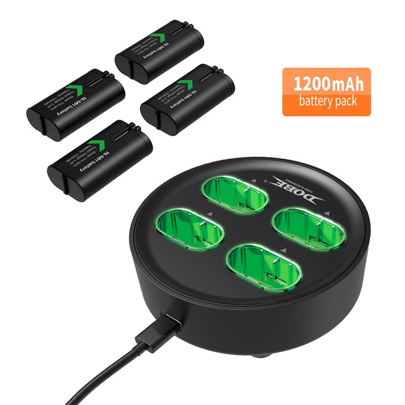پک شارژر و باتری دسته ایکس باکس DOBE مدل TYX-0645S - 6