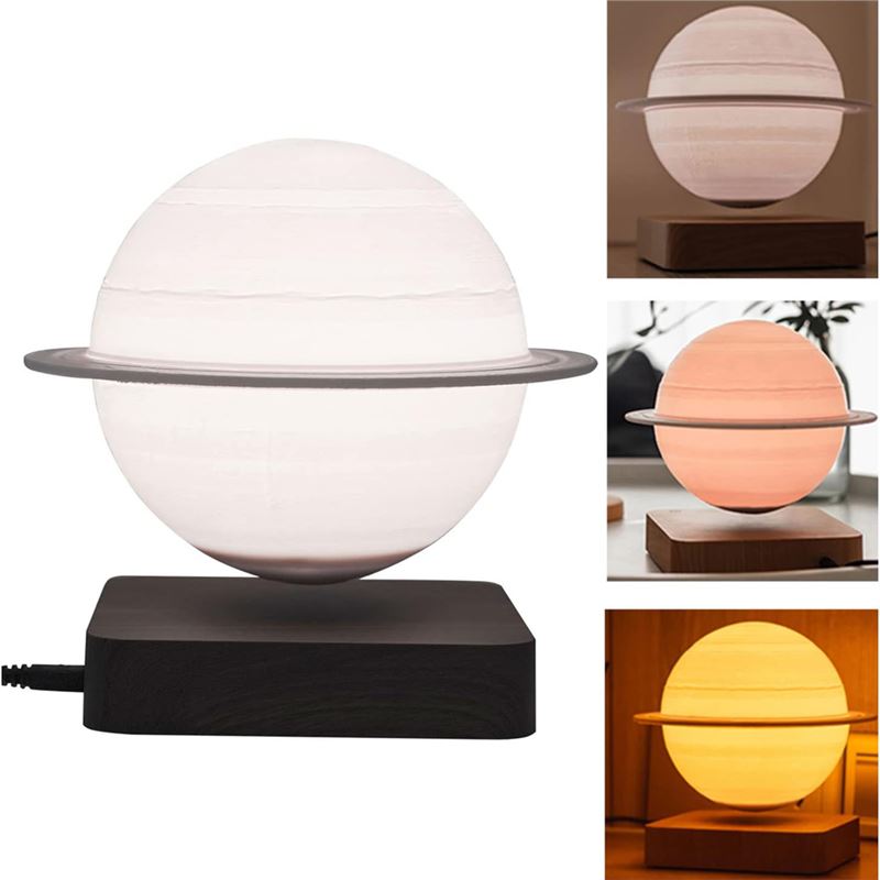 چراغ خواب زحل معلق مغناطیسی برند HCNT - 5