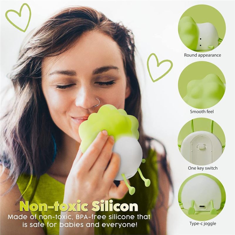 چراغ خواب سیلیکونی مدل کلم Cabbage Silicone Lamp - 5