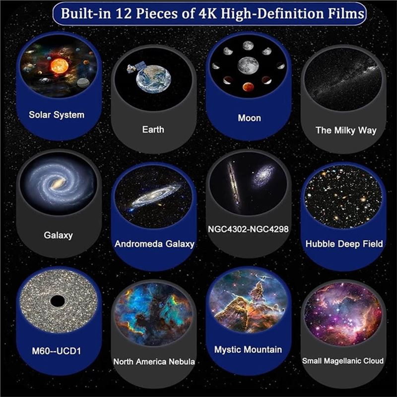 چراغ خواب کهکشانی Galaxy Projector مدل BL-DQY02 - 6