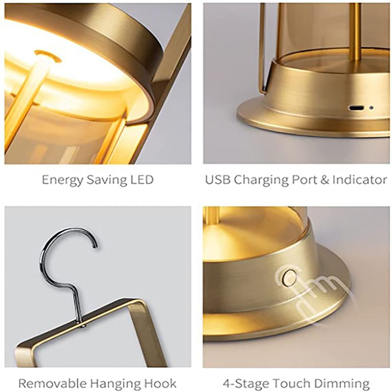 چراغ فانوس کمپینگ شارژی و قابل حمل TUBICEN - 4