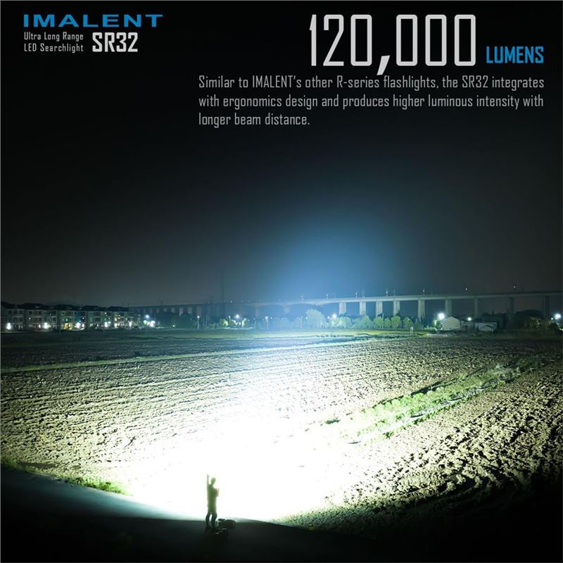 چراغ قوه ایمالنت مدل IMALENT SR32 - 3