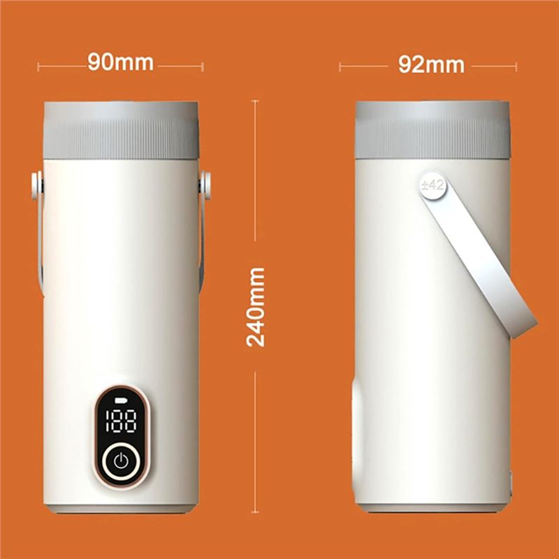 کتری برقی شارژی و فلاسک مسافرتی RECHARGEABLE KETTLE RK1 - 2