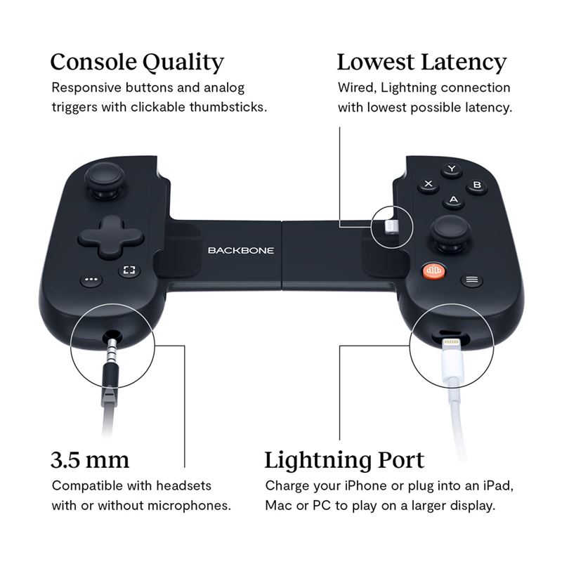 کنترلر بازی Backbone One ایکس باکس مخصوص آیفون - 2