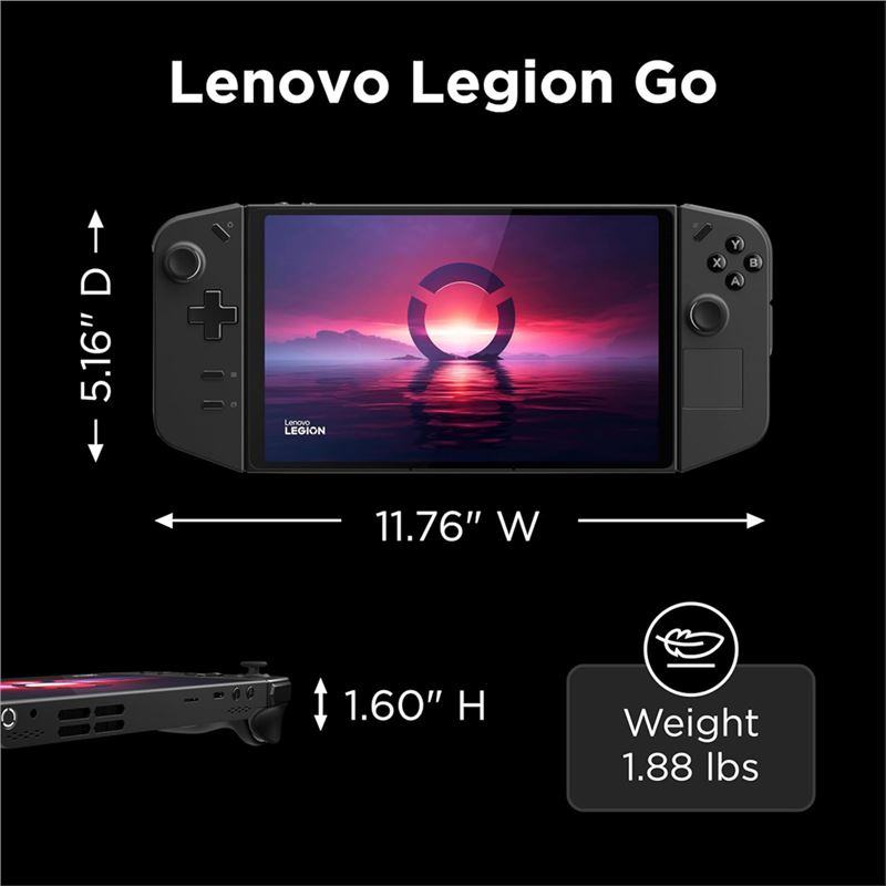 کنسول بازی دستی لنوو Lenovo Legion Go ظرفیت 512 گیگابایت - 7