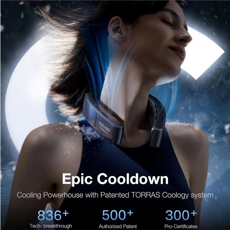 کولر و پنکه گردنی توراس مدل TORRAS COOLiFY Cyber - 2