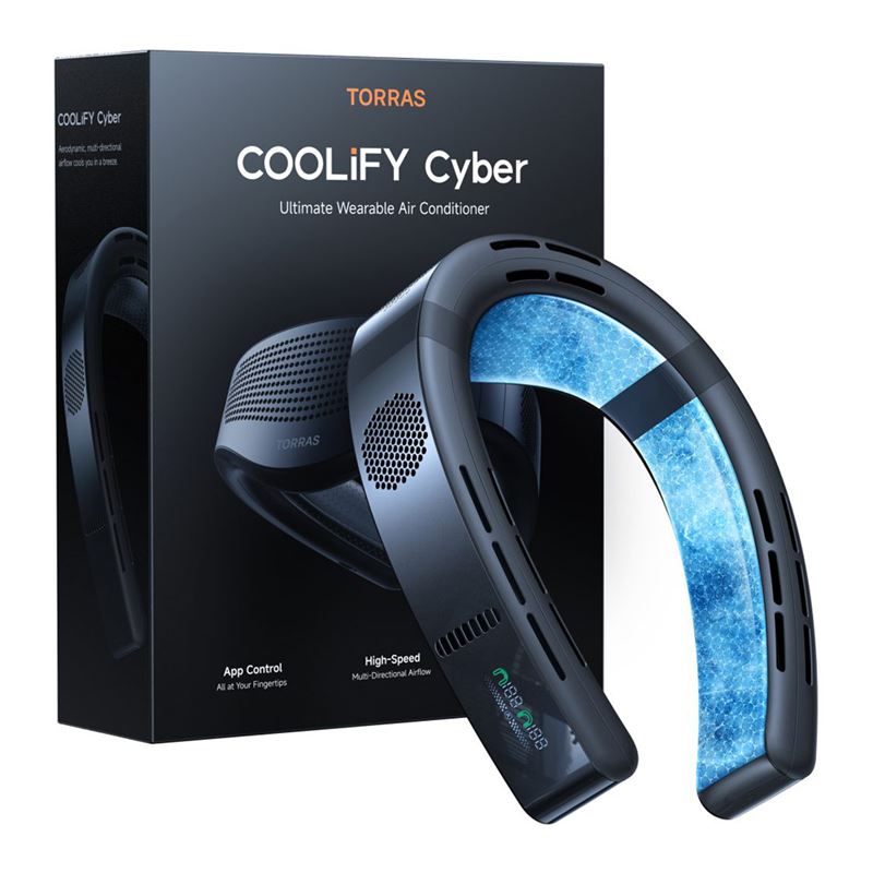 کولر و پنکه گردنی توراس مدل TORRAS COOLiFY Cyber - 5