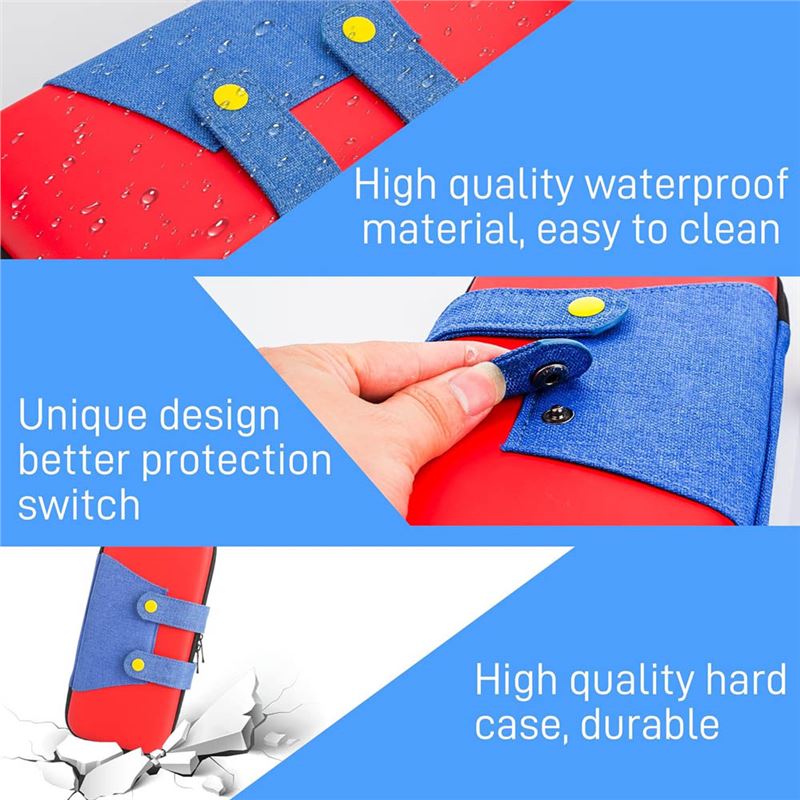 کیف محافظ نینتندو سوییچ اولد مدل Mario Red - 2