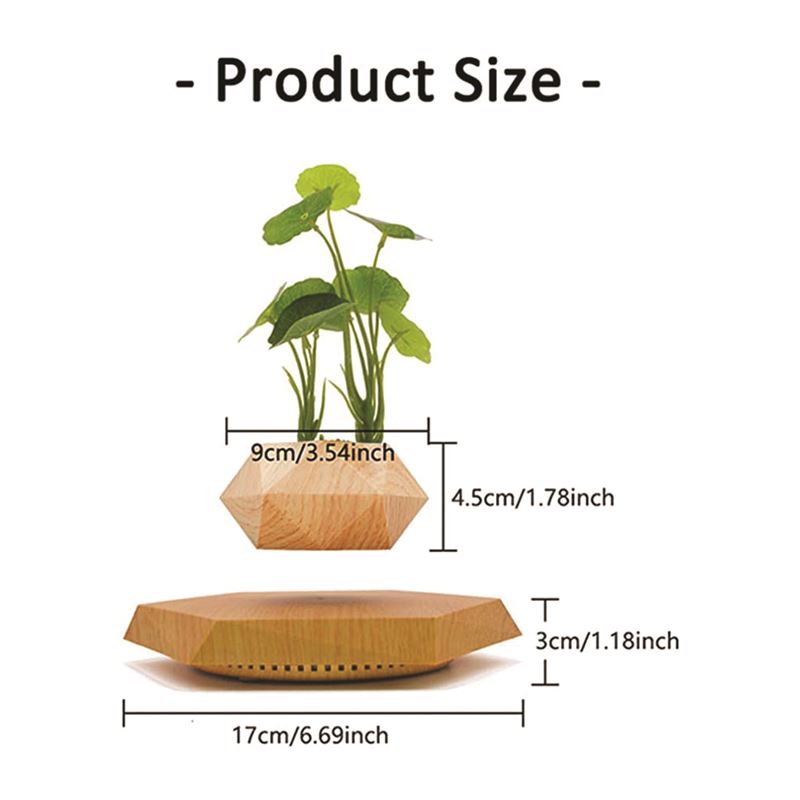 گلدان معلق برند HCNT طرح چوب - 2