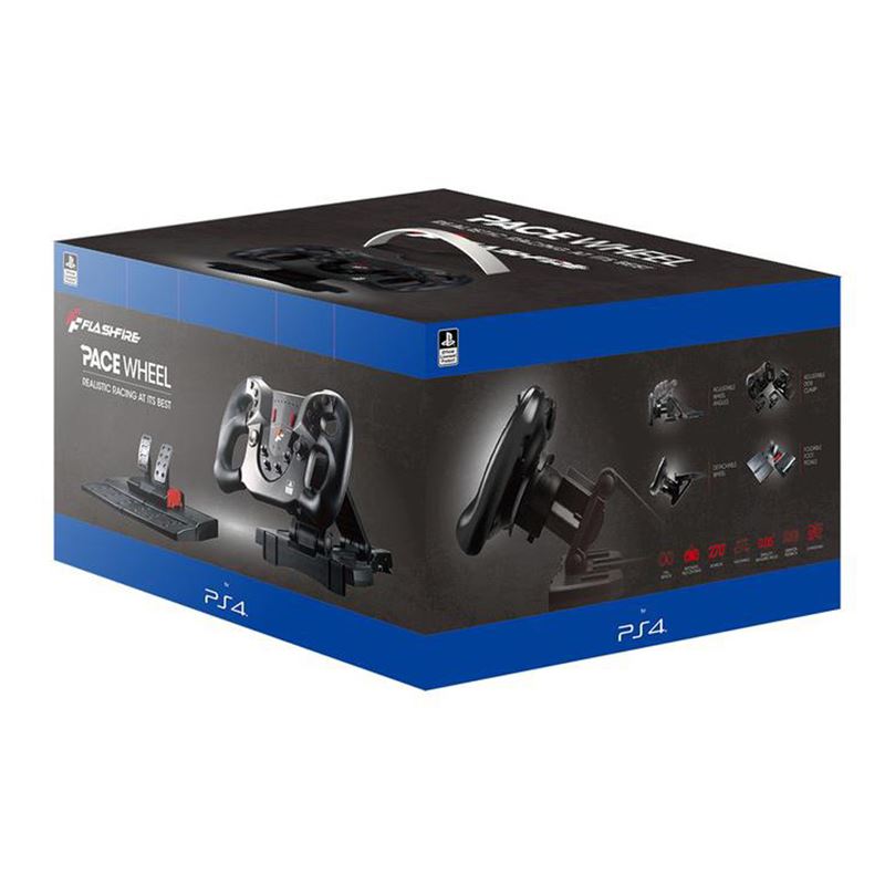 فرمان و پدال Flashfire Race Wheel برای PS4