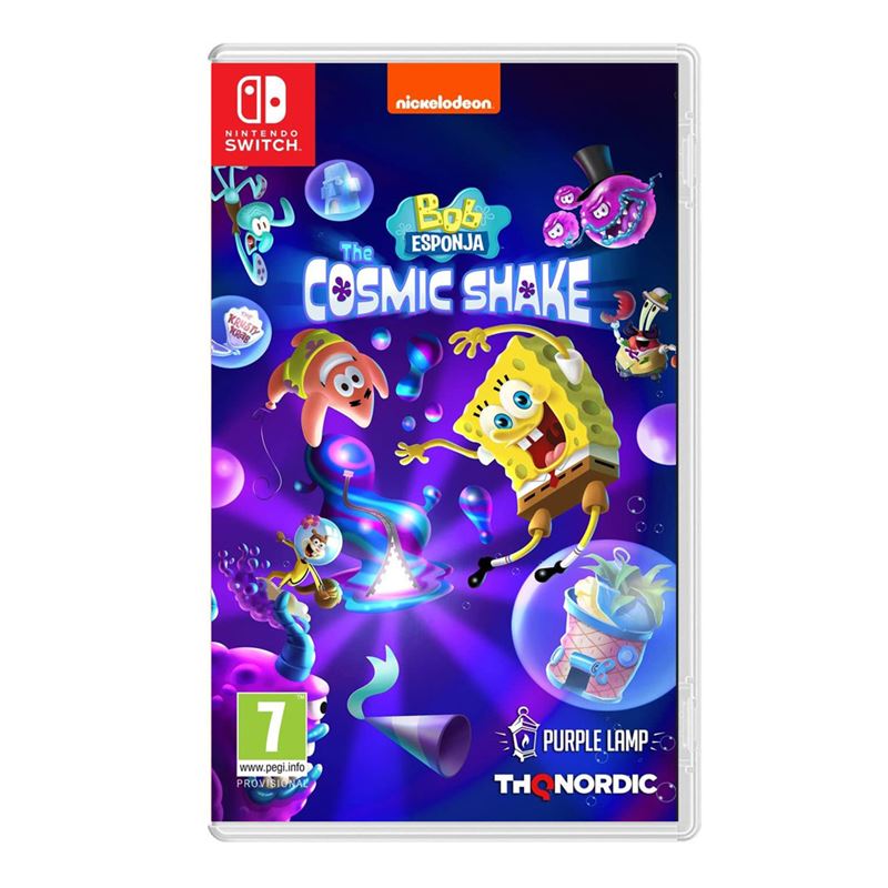 بازی SpongeBob SquarePants: Cosmic Shake برای Nintendo