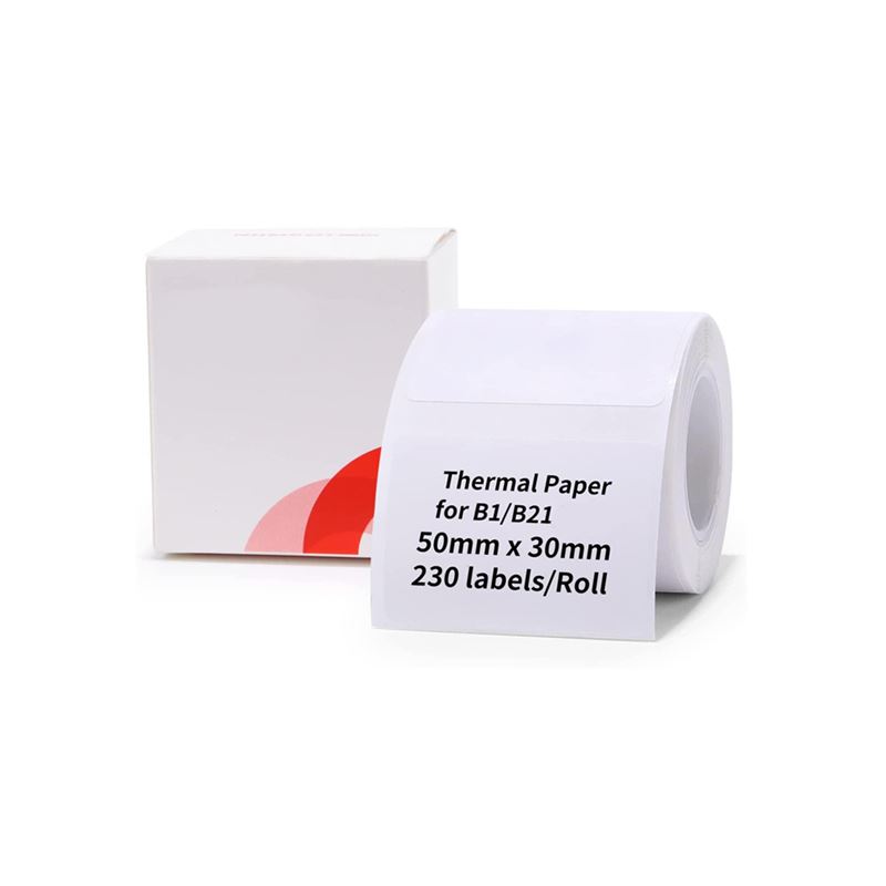 رول برچسب پرینتر لیبل زن NIIMBOT ابعاد 50*30