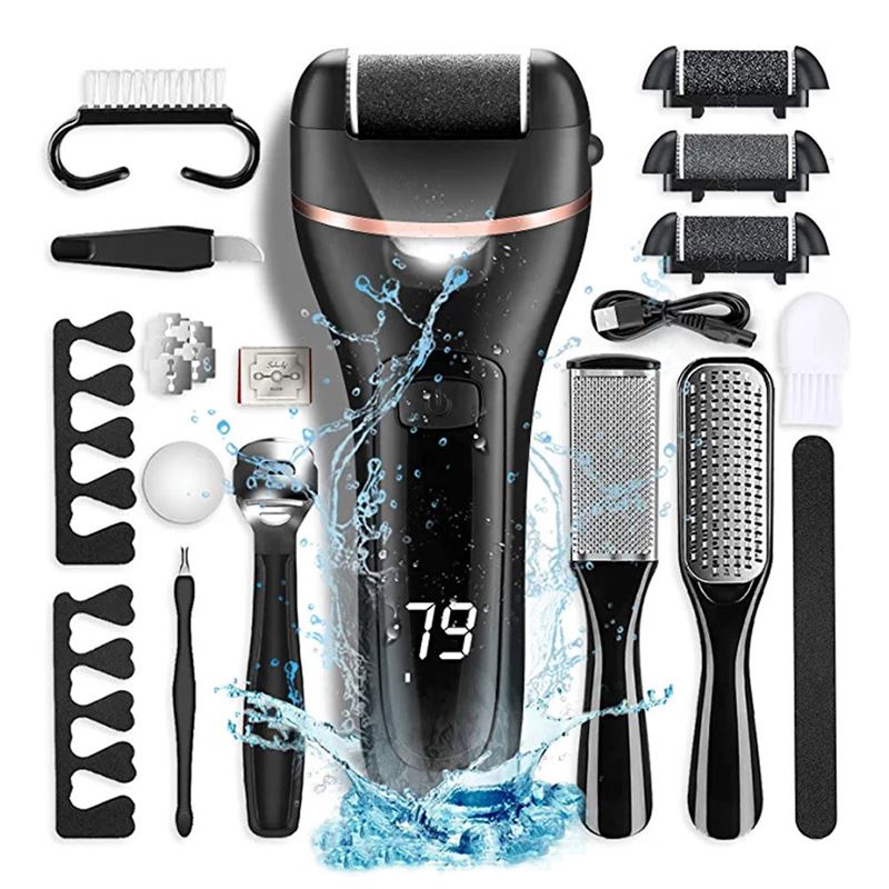 سنگ پا برقی و کیت پدیکور Electric Callus Remover ZCA018