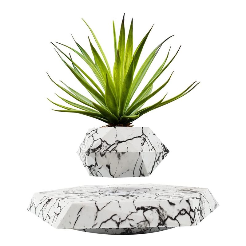 گلدان معلق برند HCNT طرح سنگ مرمر