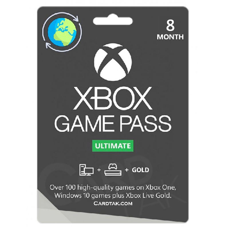 اکانت ایکس باکس گیم پس آلتیمیت 8 ماهه ظرفیت کامل