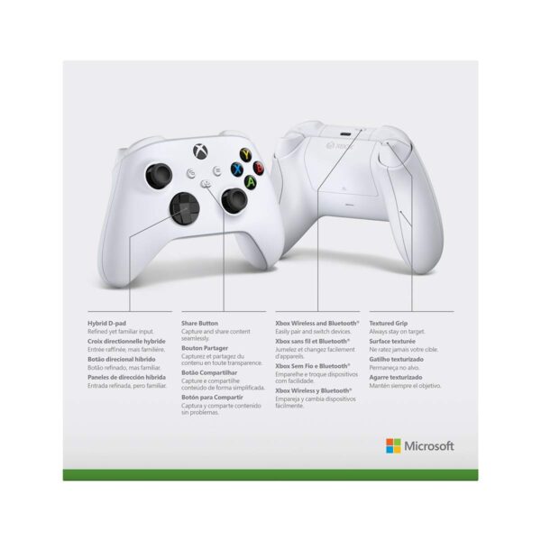 دسته Xbox Series X/S رنگ Robot White - Image 2