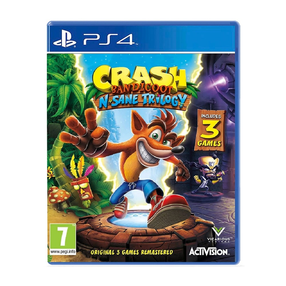 بازی Crash Bandicoot N. Sane Trilogy برای PS4