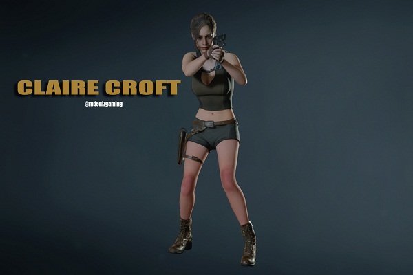 Lara Croft در ماد جدید Resident Evil 2 Remake